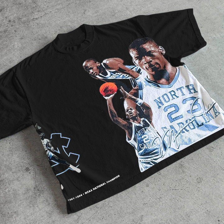 Sports No.23 Print Short Sleeve T-Shirt