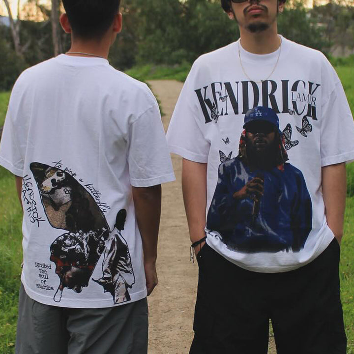 Rap printed T-shirt