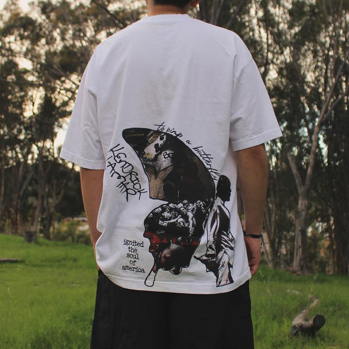 Rap printed T-shirt