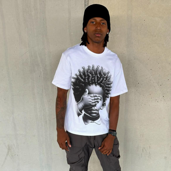 Faith casual street print T-shirt