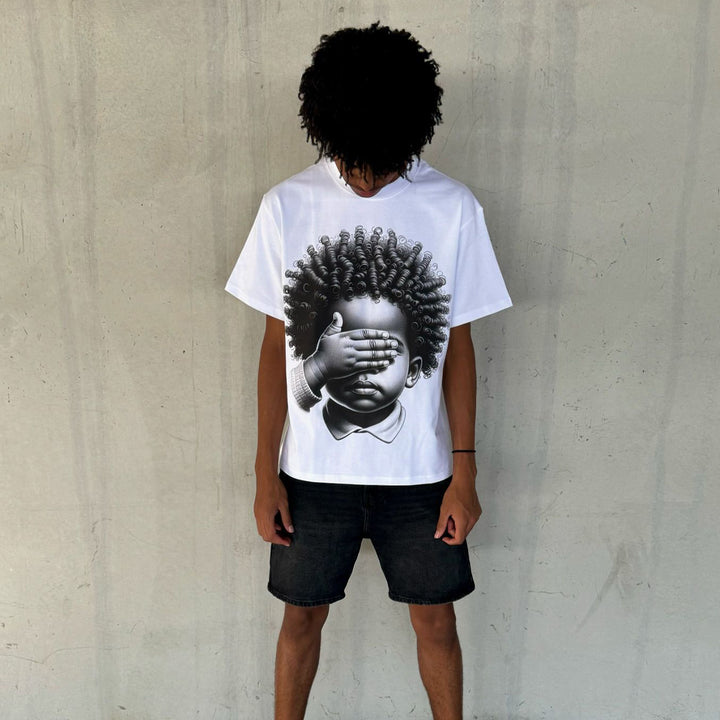 Faith casual street print T-shirt