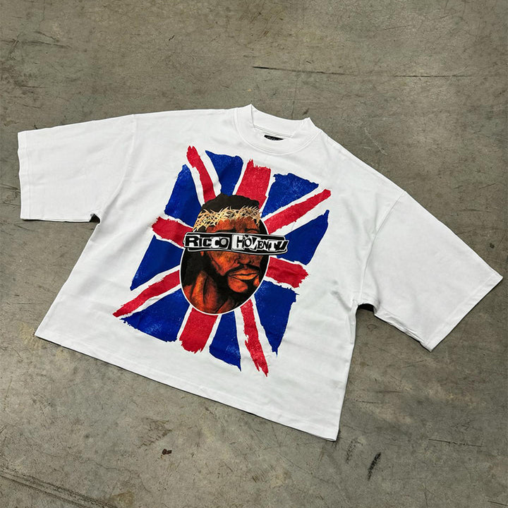British Saints Print T-shirt