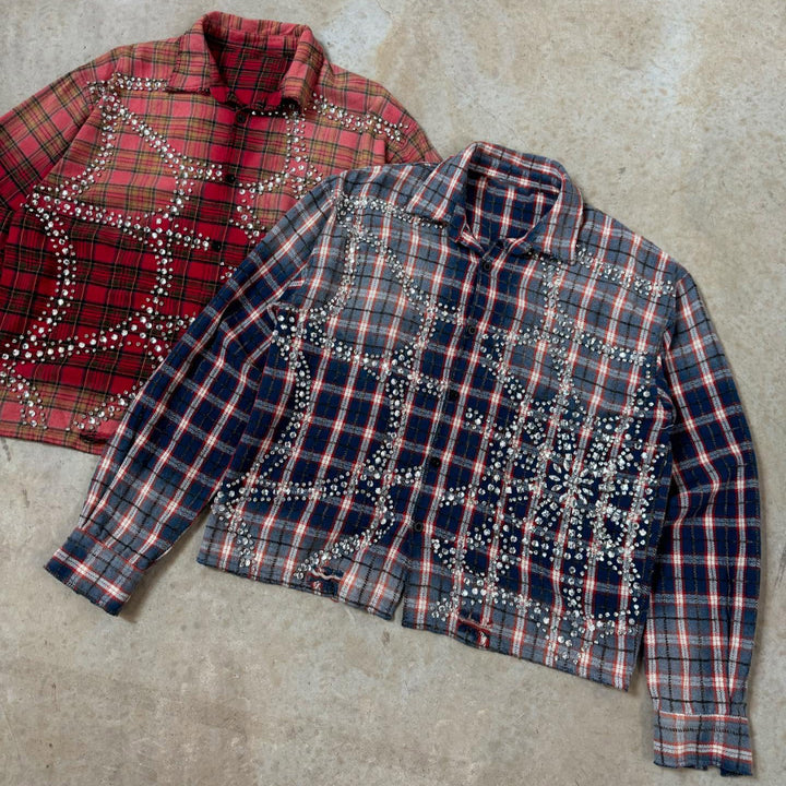 Dream Nile Casual Street Flannel Plaid Shirt