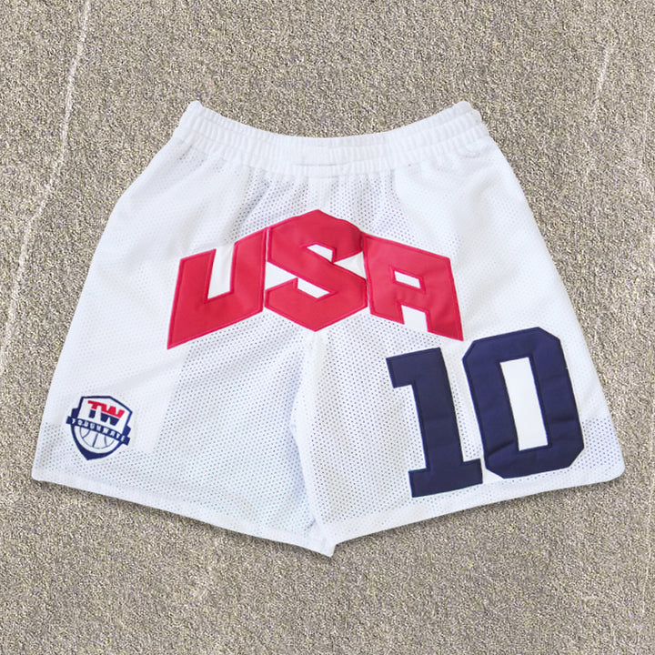 Double-sided USA Sports shorts