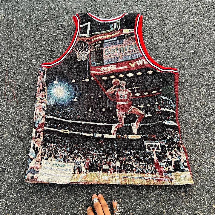 Highlights Chicago Street Sports Patch Tapestry Jersey