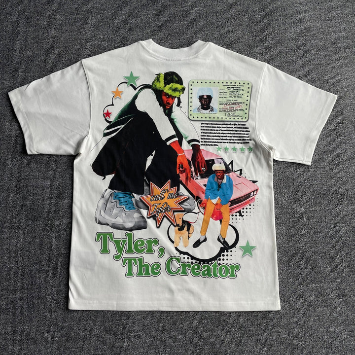 Casual Street Artist Print T-Shirt