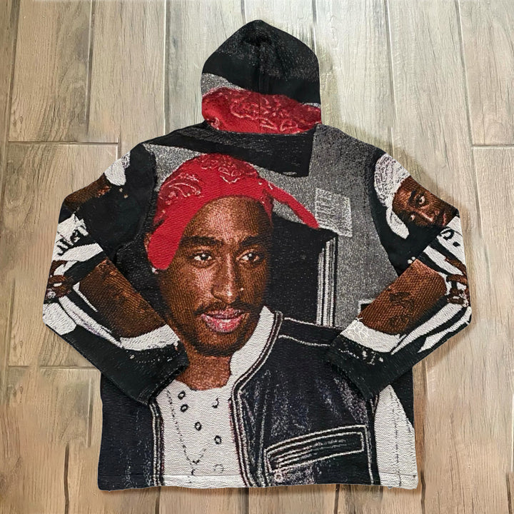 Vintage Character Tapestry Hoodie