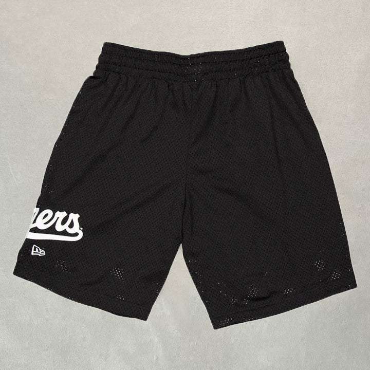 Casual lettering sports mesh shorts