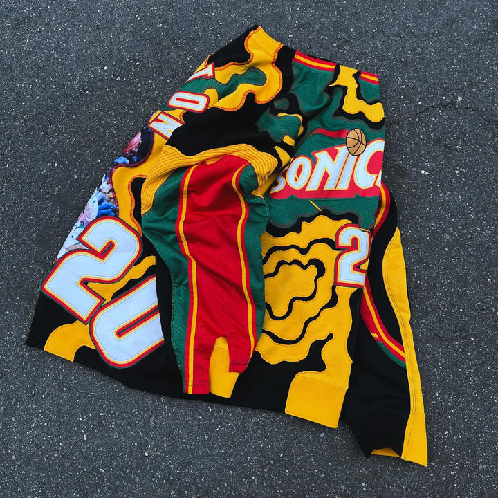 Street Sports Retro Patch Heavy Sweatshirt