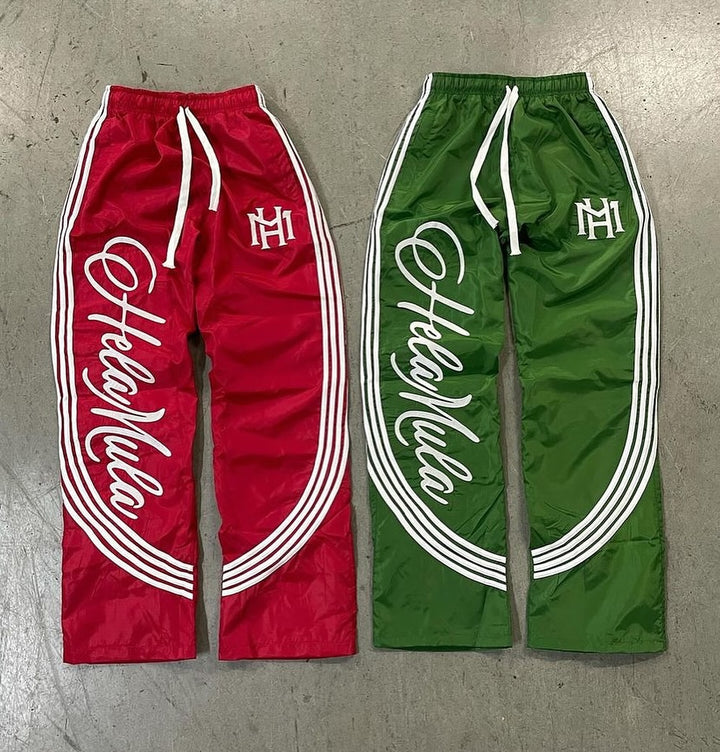 Street stripe quick-drying sweatpants