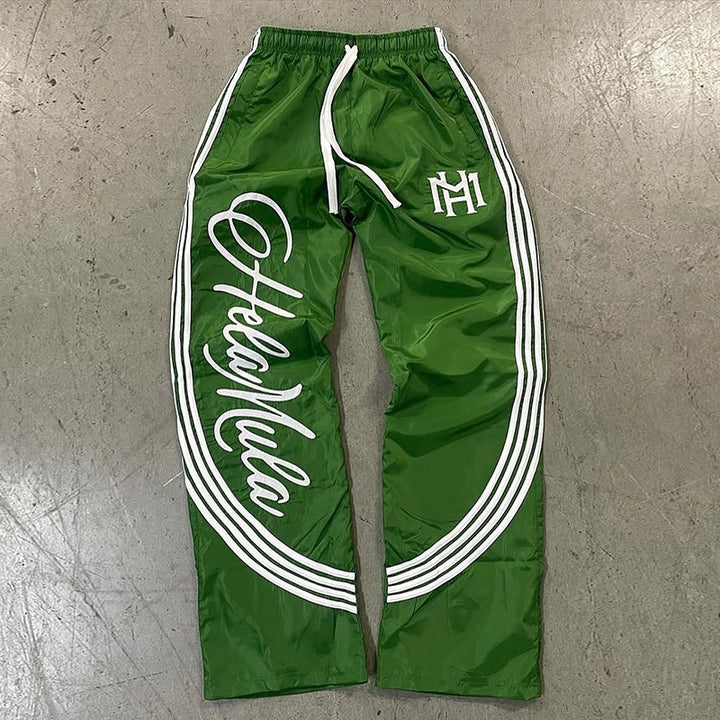 Street stripe quick-drying sweatpants