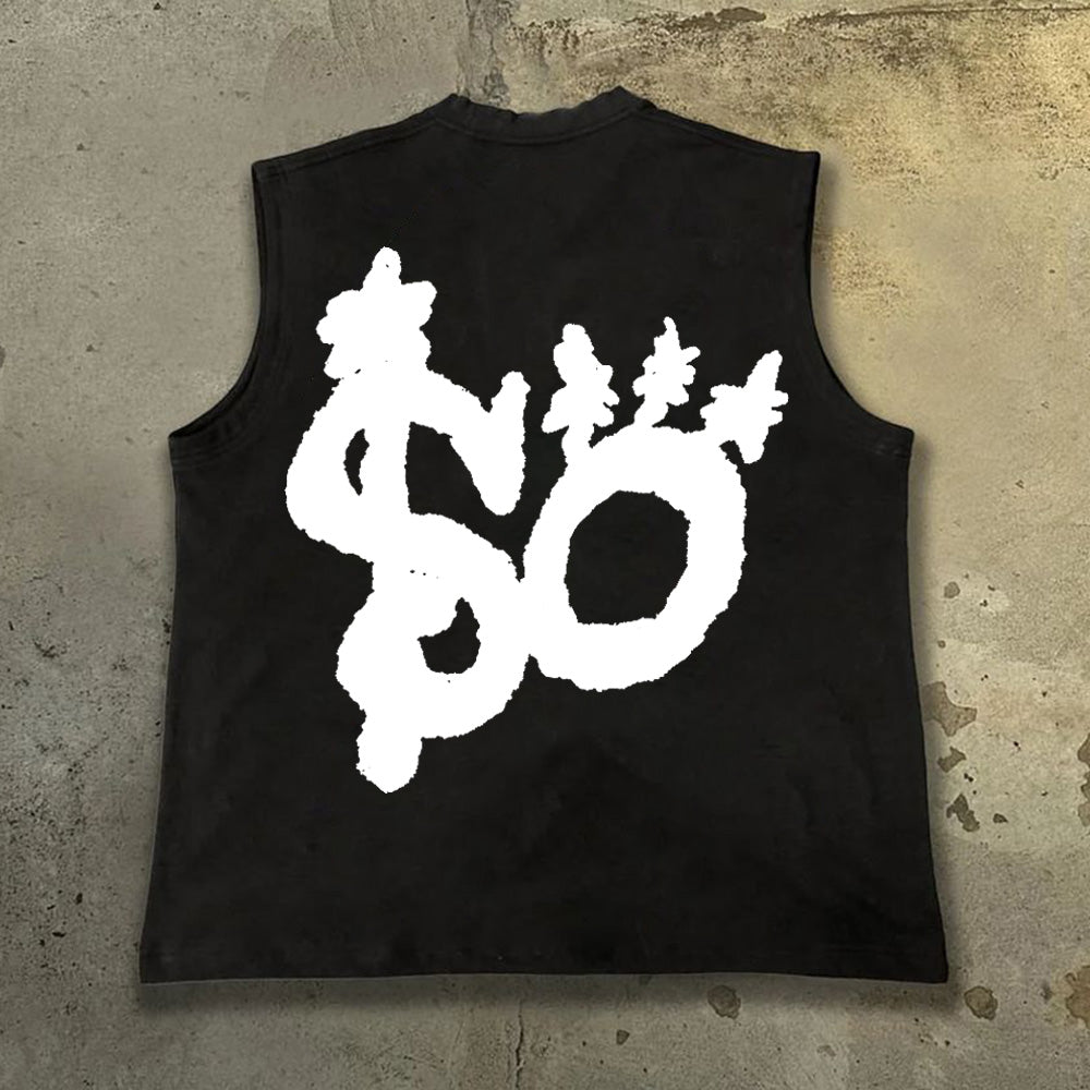 All Need Is A Bad B*tch Print Tank Top