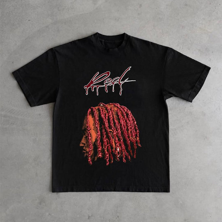 Street Casual Character Print T-Shirt
