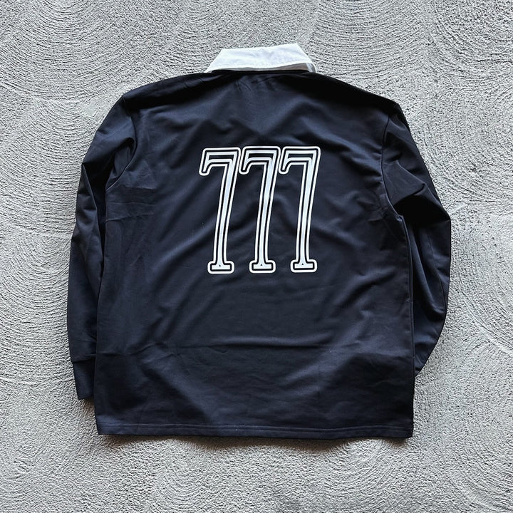 Hell and Heaven Casual Street College Rugby Polo