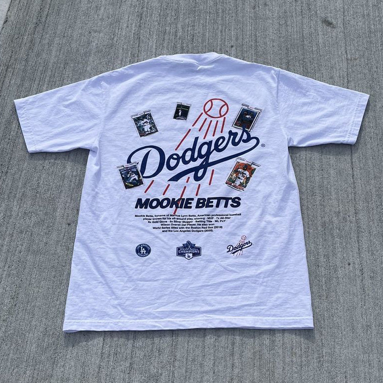 Stylish Baseball Print Short Sleeve T-Shirt