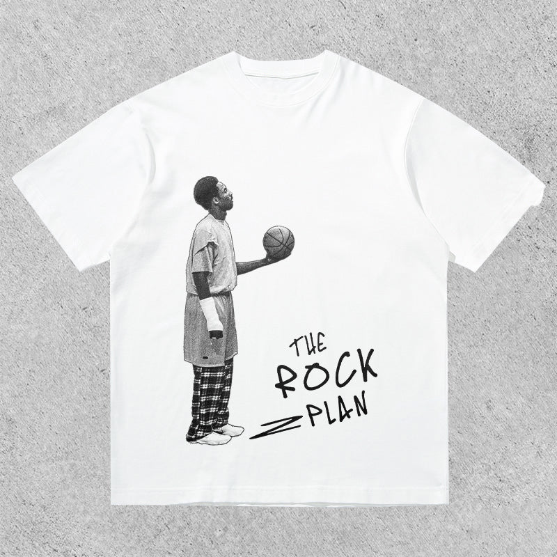 The new ball frame is gone casual street Sports T-shirt