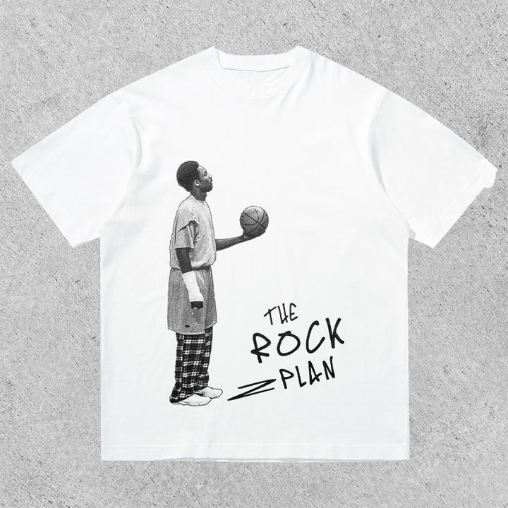 The new ball frame is gone casual street Sports T-shirt