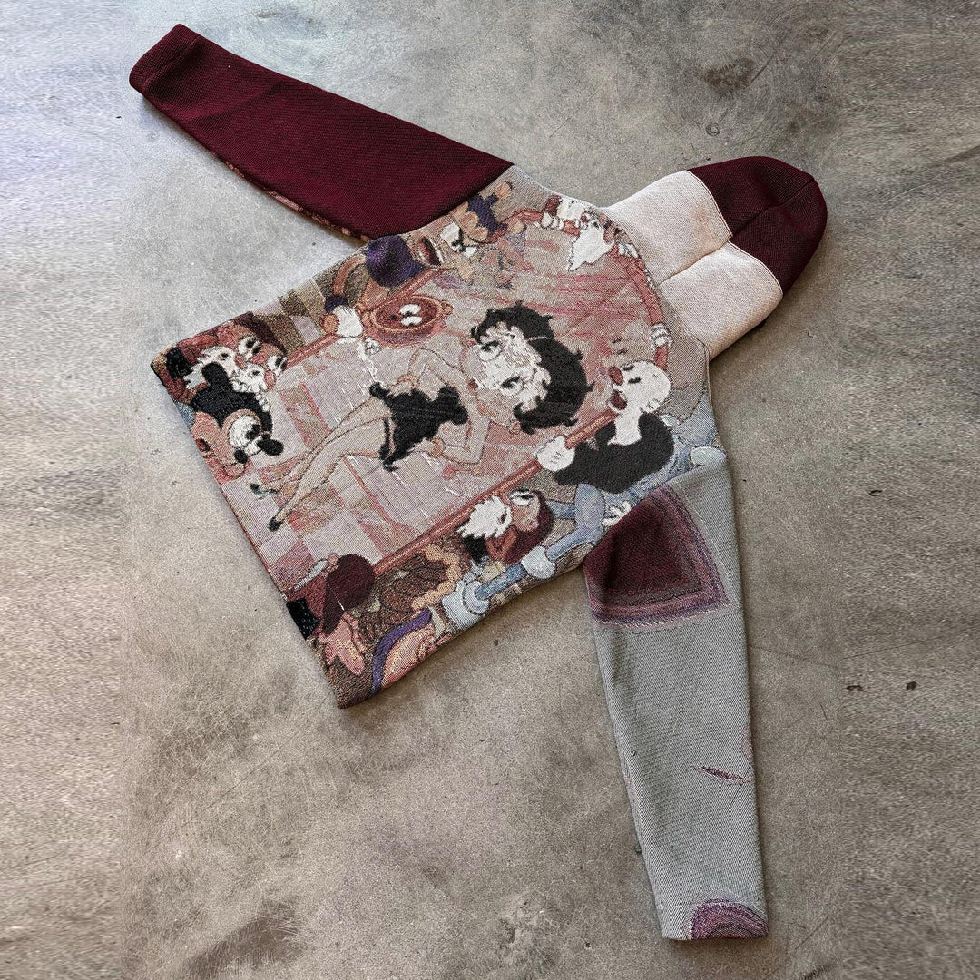 Stylish Cherry Tapestry Hoodie