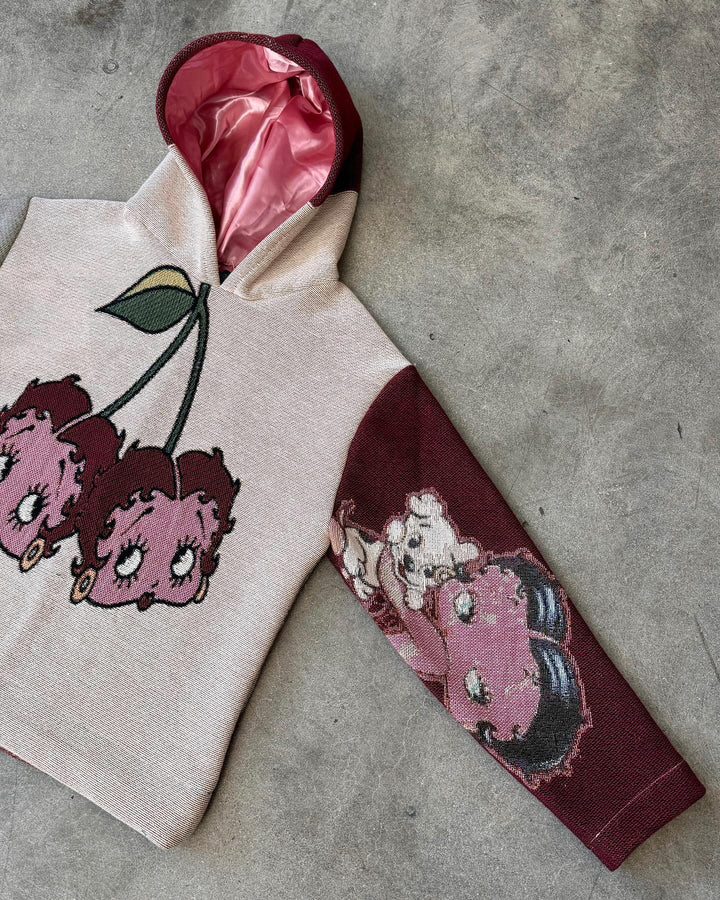 Stylish Cherry Tapestry Hoodie