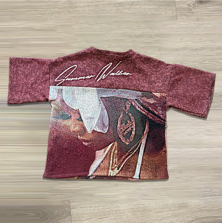 Summer Walker Print Vintage Tapestry T-Shirt