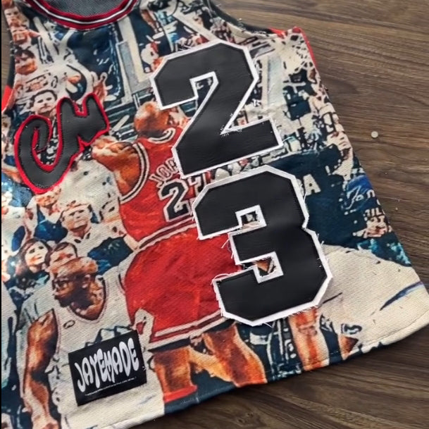 Chicago Casual Street Sports Highlights Tapestry Jersey