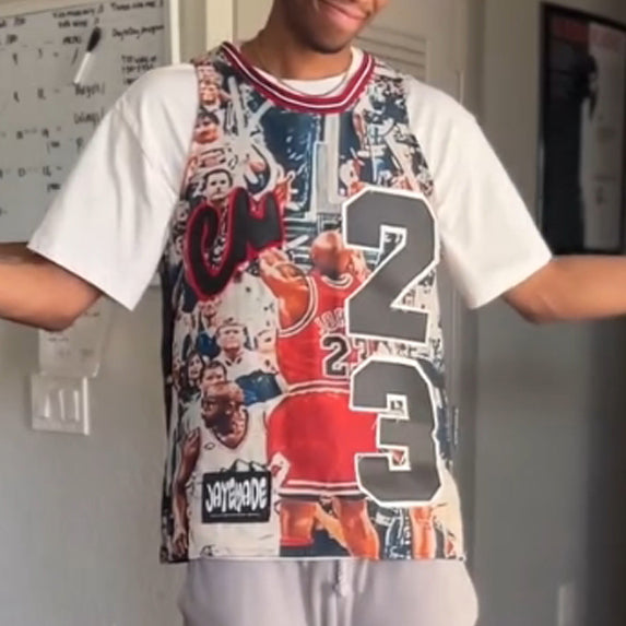 Chicago Casual Street Sports Highlights Tapestry Jersey