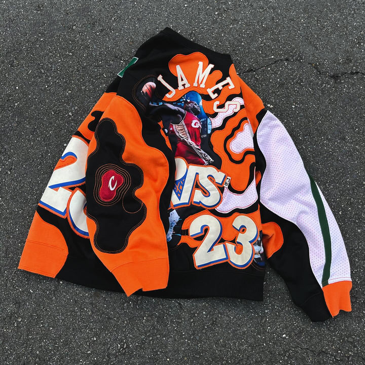 Street Sports Dunk Highlight Moment Patch Heavy Sweatshirt
