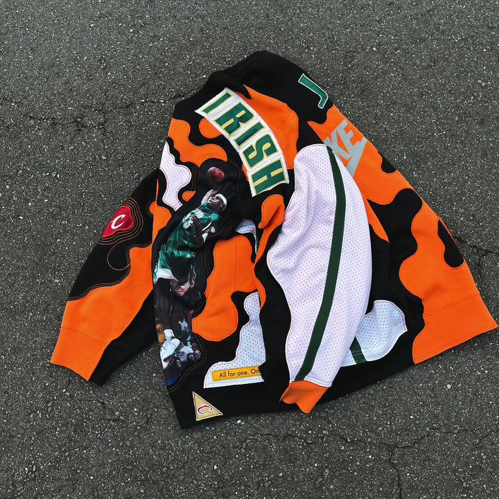 Street Sports Dunk Highlight Moment Patch Heavy Sweatshirt