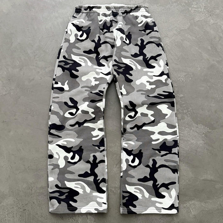 Camouflage Casual Street Hunter Wide Leg Sweat Pants