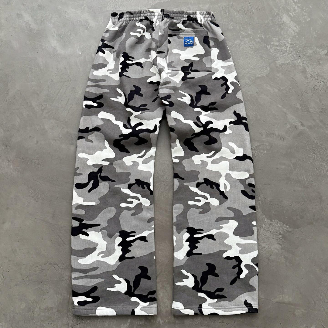 Camouflage Casual Street Hunter Wide Leg Sweat Pants