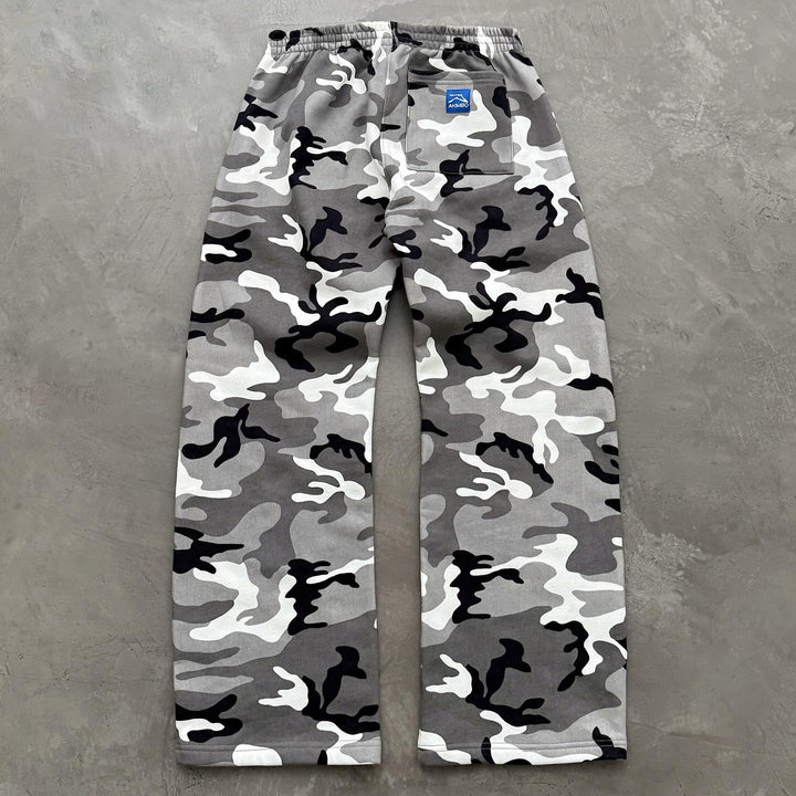 Camouflage Casual Street Hunter Wide Leg Sweat Pants