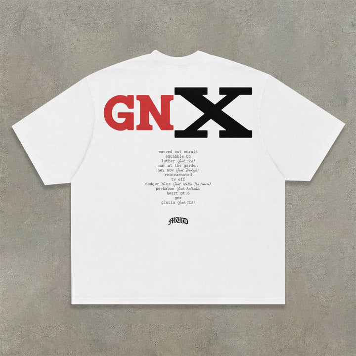 Street Casual Round Neck Short Sleeve Printed T-Shirt
